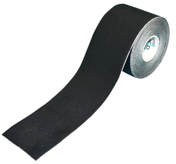 Tapefactory24 Premium Line Kinesiologie Tape schwarz